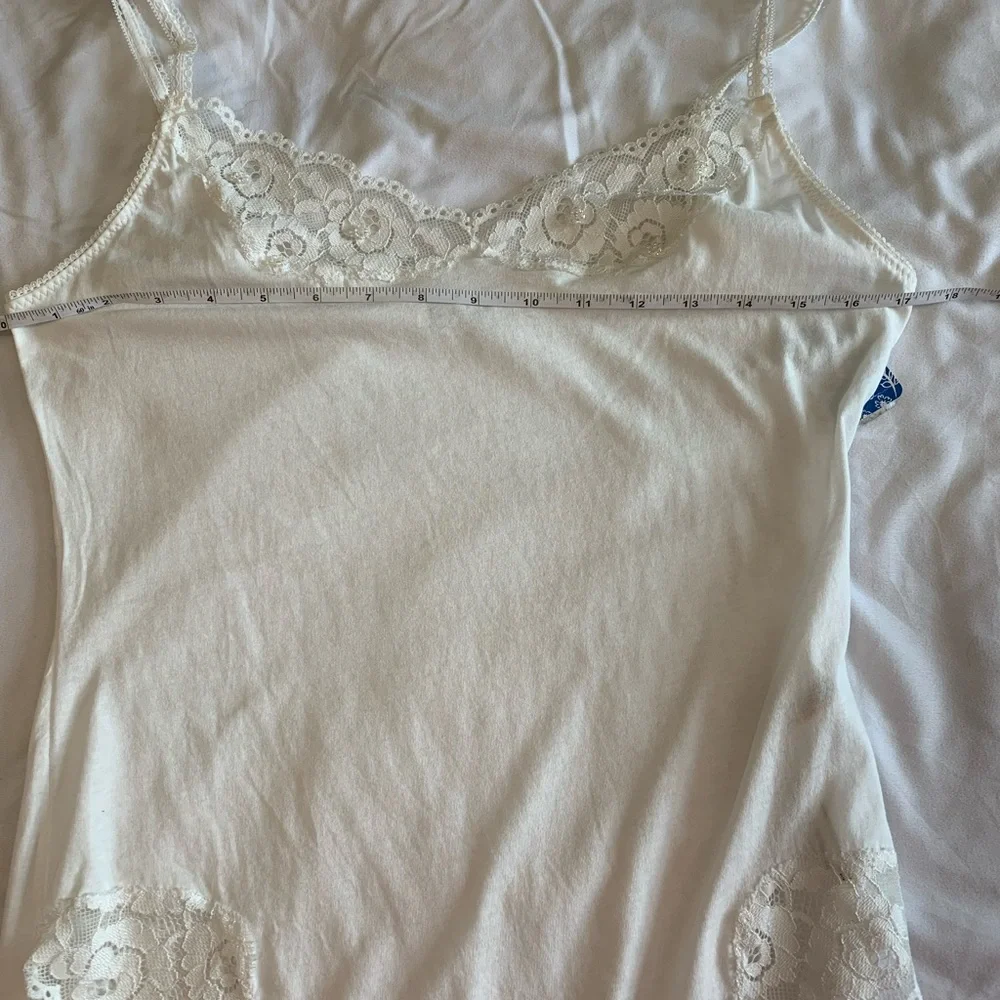 NWT Free People White Lace Detail Chemise